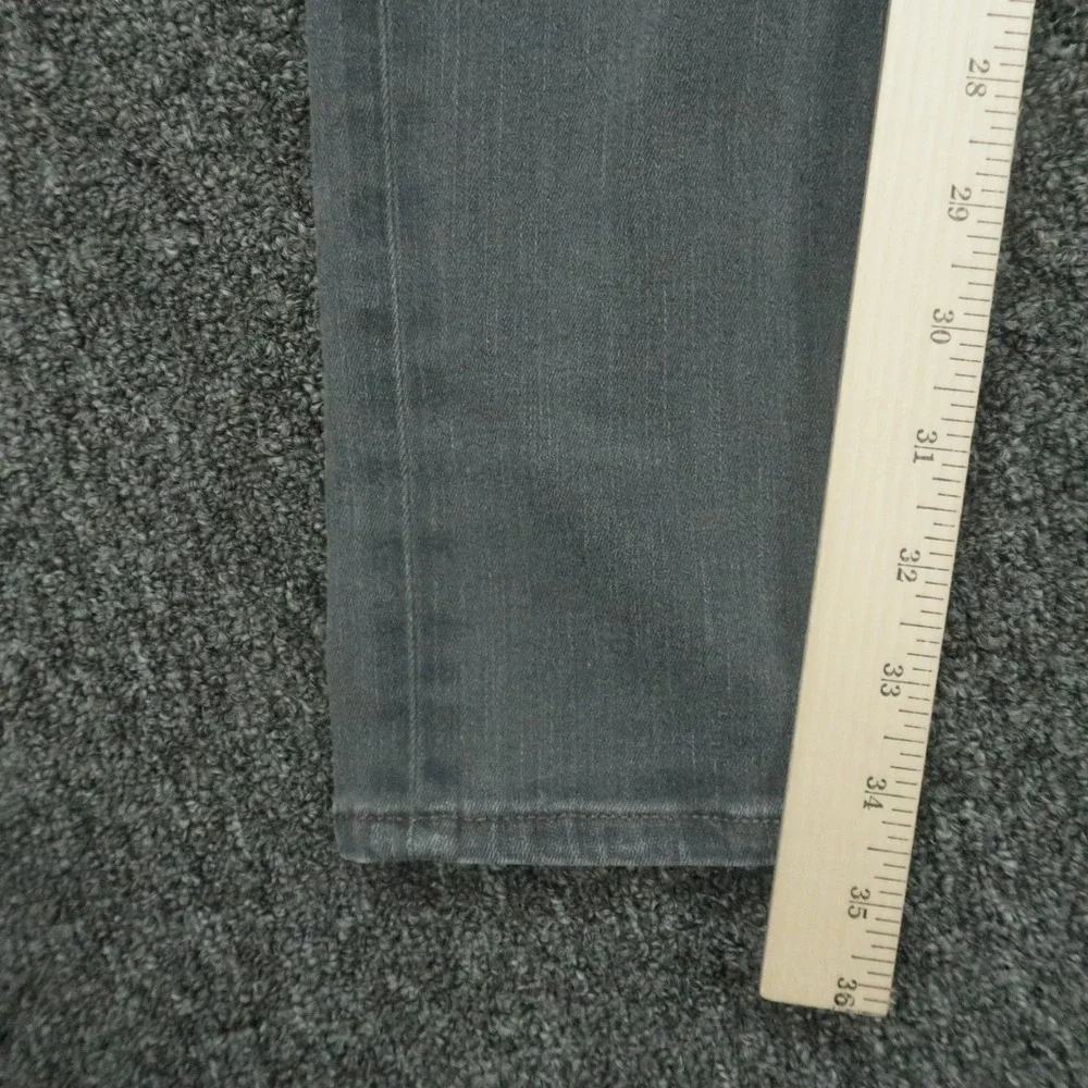 rag &‎ bone Jeans Men 33x35 Silver Gray Fit 1 Skinny 5 Pocket Button